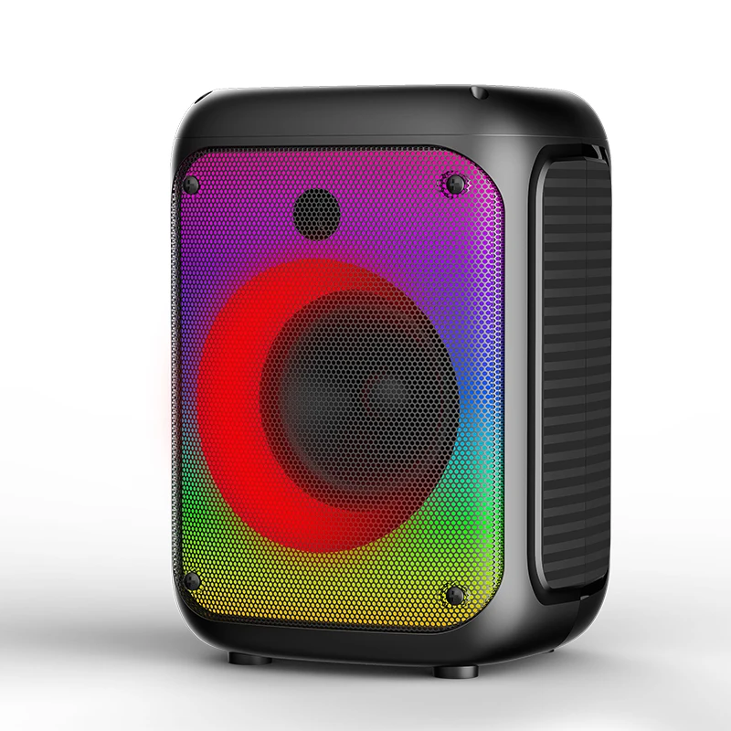 Pro audio speakers with TWS New arrival TWS Party speakers bluetooth Hot sale portable Wireless Karaoke bass player PA boombox home theater speaker system