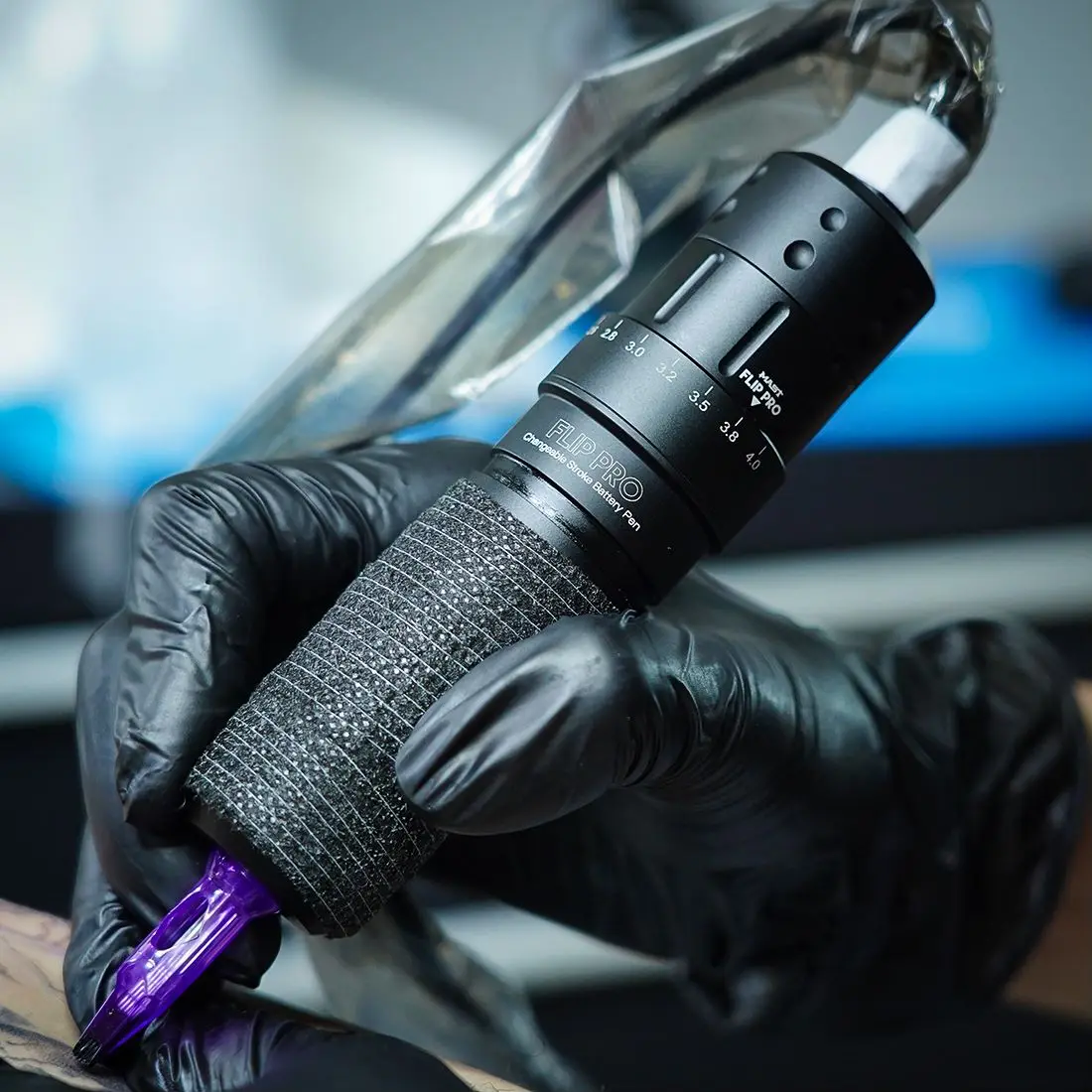 Tattoo wireless pen machine MAST FLIP PRO  stroke changed