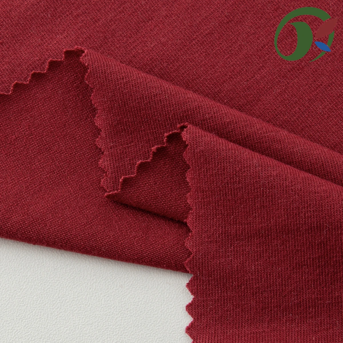 Pulling frame plain knitted fabric, polyester cotton spandex blended material, clothing fabric