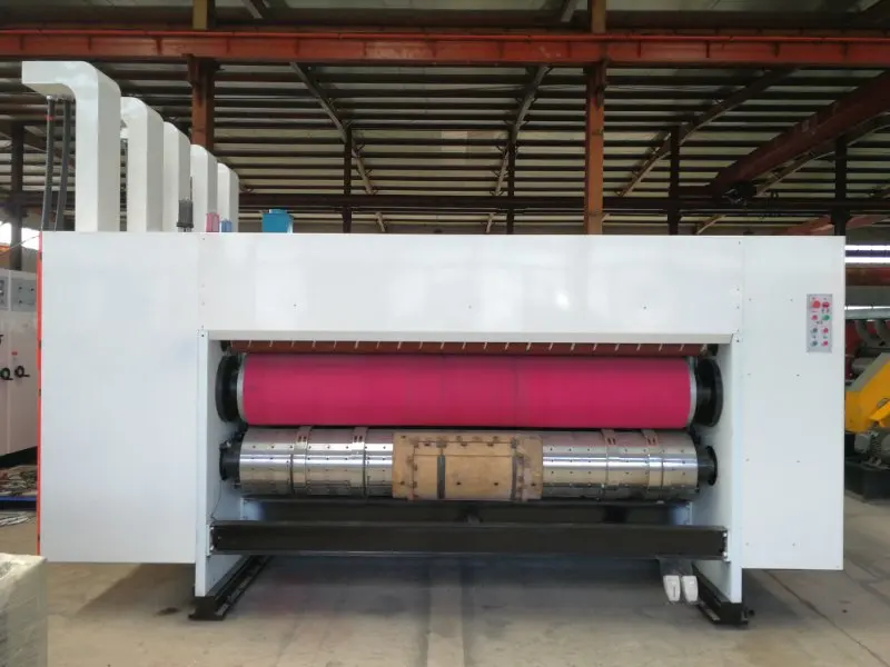 Top quality flexo carton printing slotting die-cutting machine flexographic corrugated cardboard box printer making machinery
