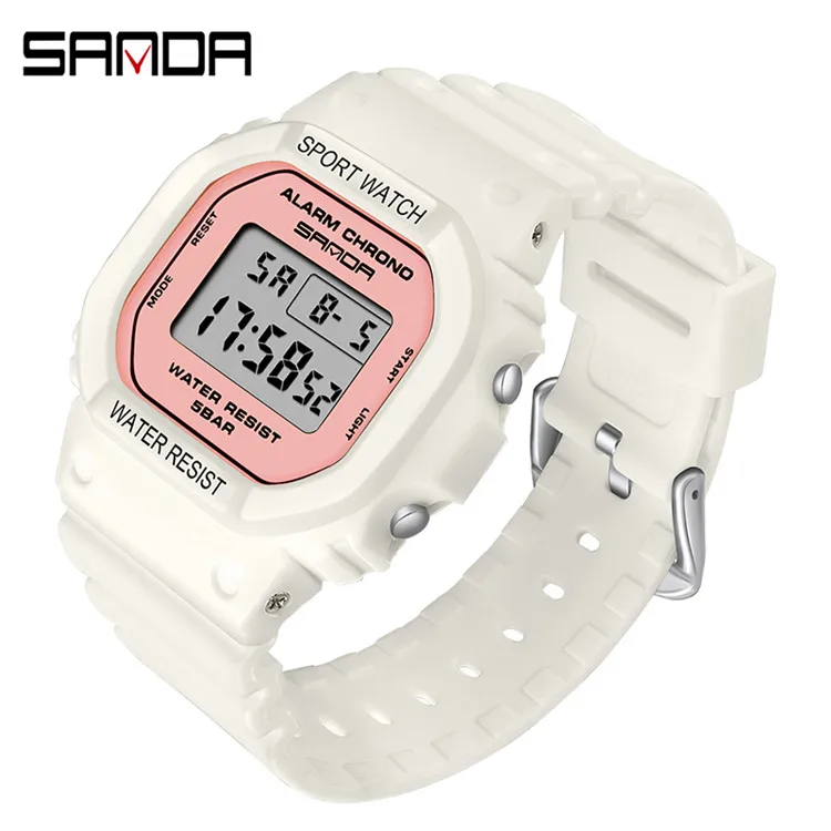 Sanda 293C  Style Digital Watch Men Waterproof Shock Ms Watch Sport Men Watches Boy Girl Electronic relogio masculino