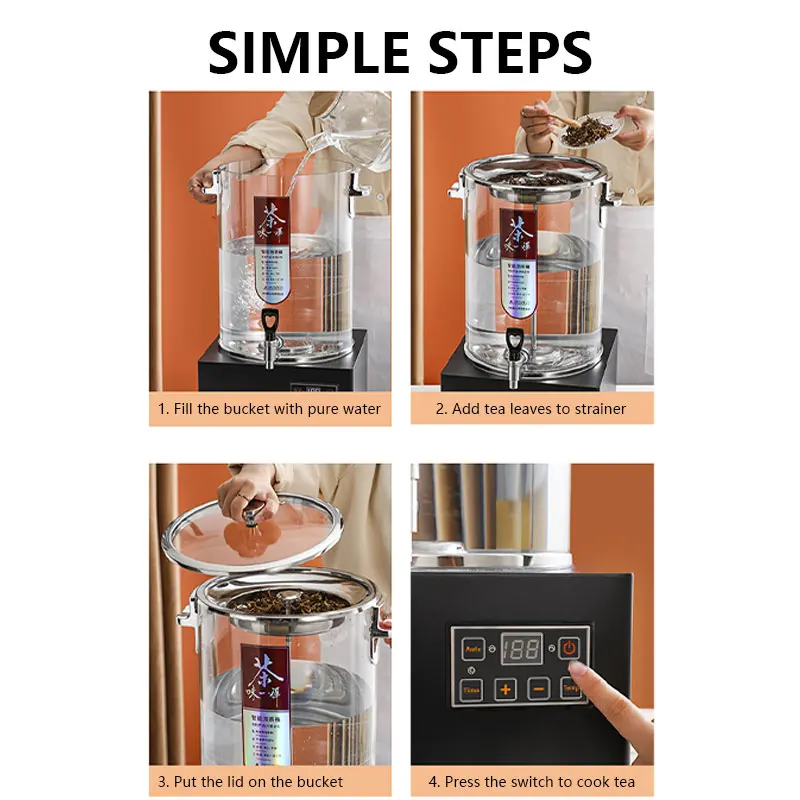 WINNERS 10l 20l 30l hot water boiler catering coffee urn tea boiler hot water urn commercial home use tea maker