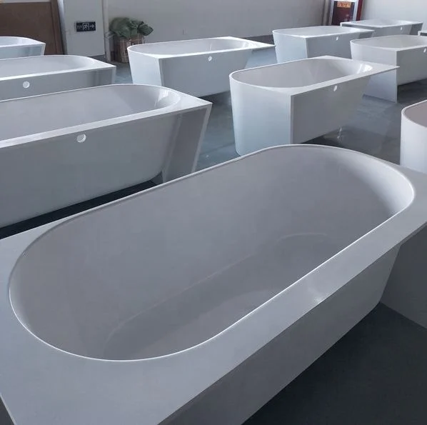New solid stone corner bathtubs 170*80*H64cm, stone resin bathroom tubs 150Kg,Hot selling item