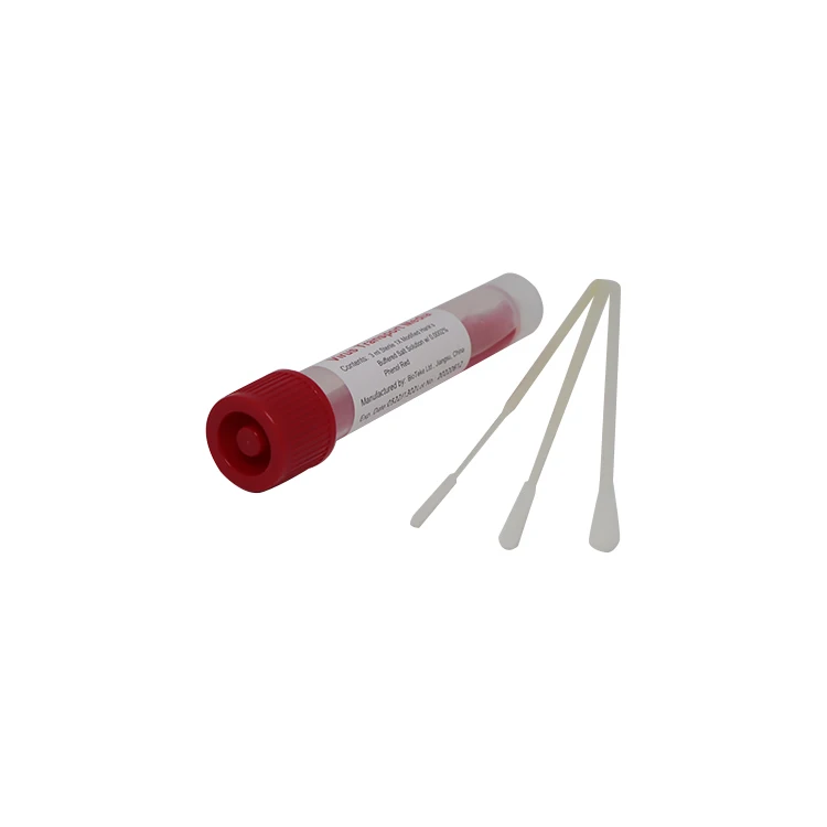 Hot Sale Disposable Virus Sample Tube 5 ml Vtm Sampling Kit With Nasal Throat Swab Vtm Test Kit