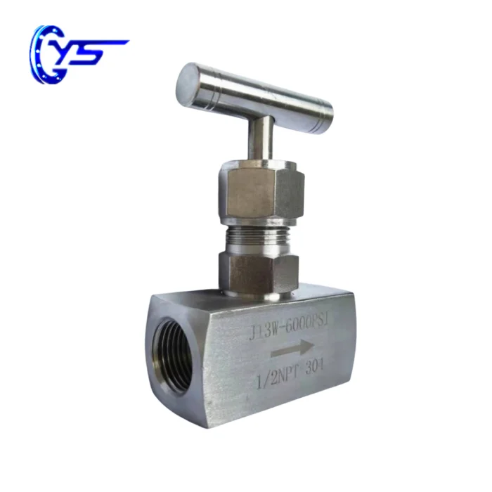 High Temperature High Pressure Stainless steel Threaded connection  Needle Valve
