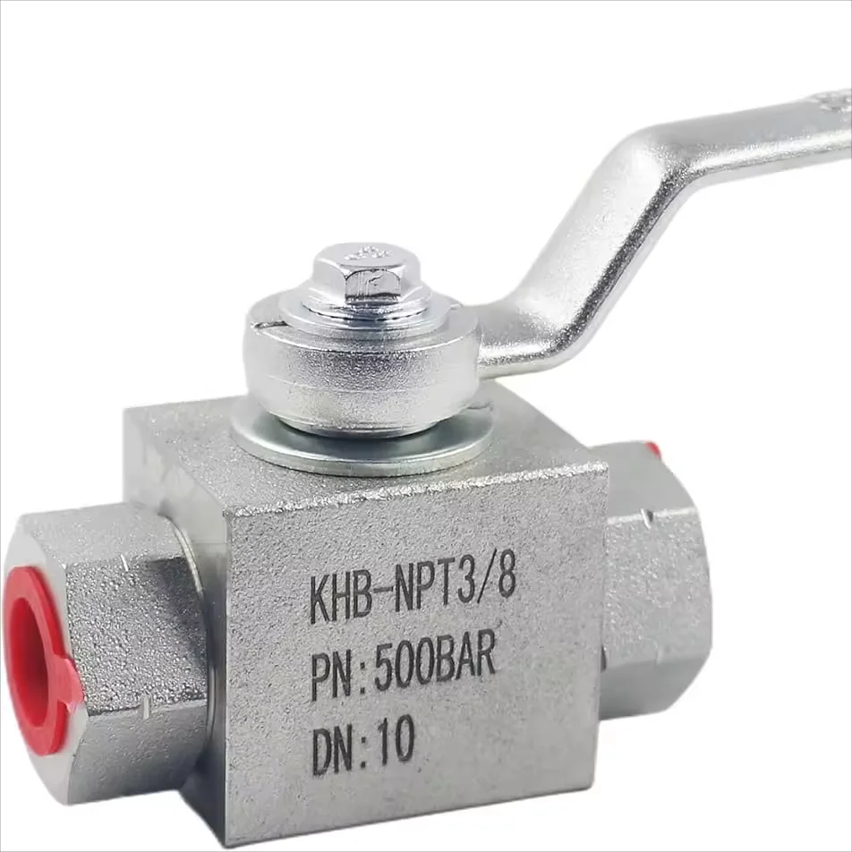 Stainless steel high-pressure ball valve YJZQ hydraulic ball valve KHB  straight-through natural gas high-pressure ball valve
