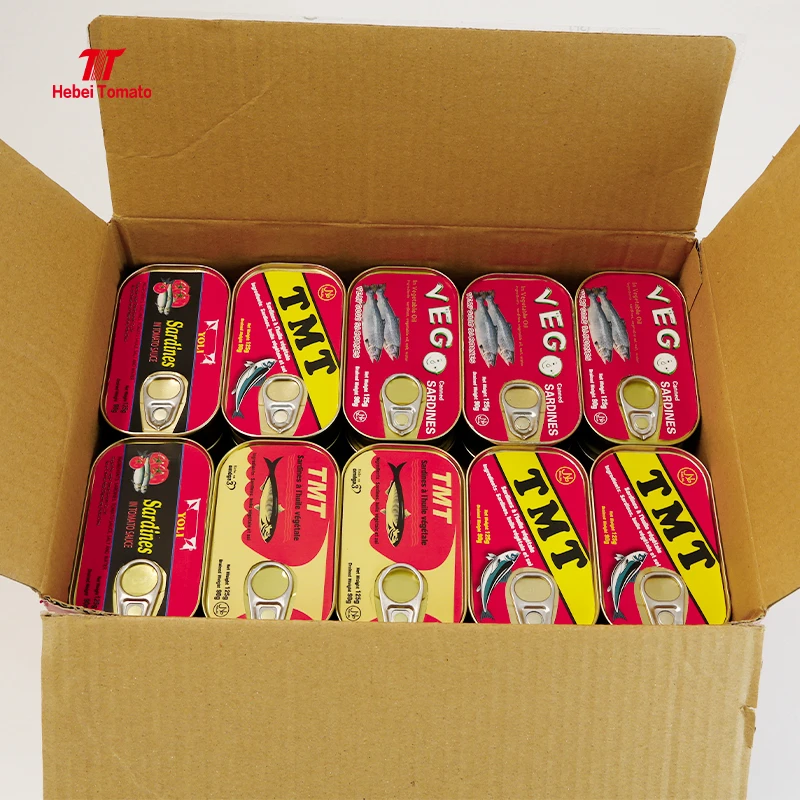 Canned Sardine Tinned Seafood High Quality Canned Fish Low Prices China Suppliers
