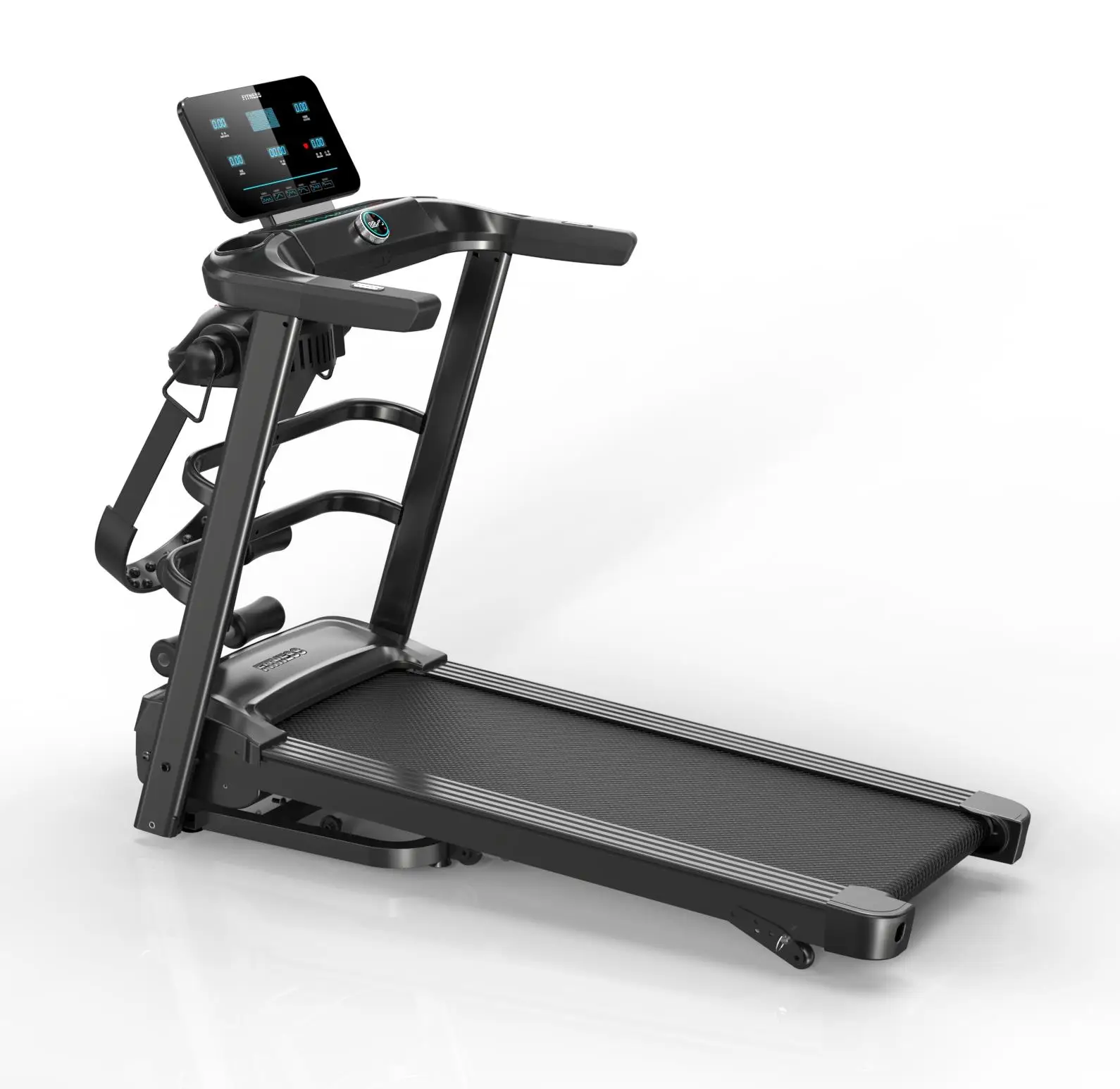 Best Easy Up Home Folding Treadmill Euro Fitness Equipment Incline 2hp With 5-inch LCD Display