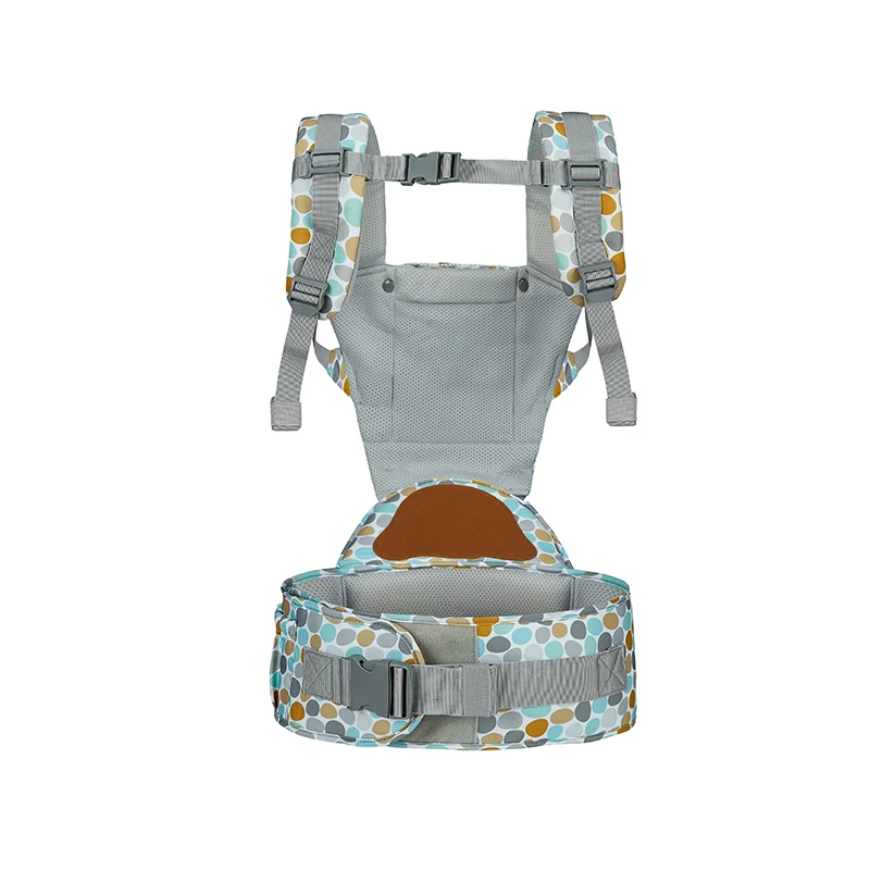 2022 Hot Sales Adjustable Polyester Foldable organic Comfortable Lightweight baby sling carrier wrap hip seat for strollers