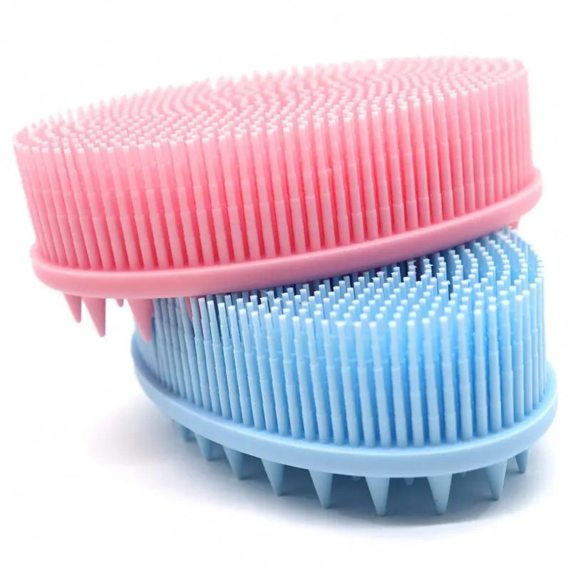 Amazon hot sell cleaning body scrubber silicone shower brush