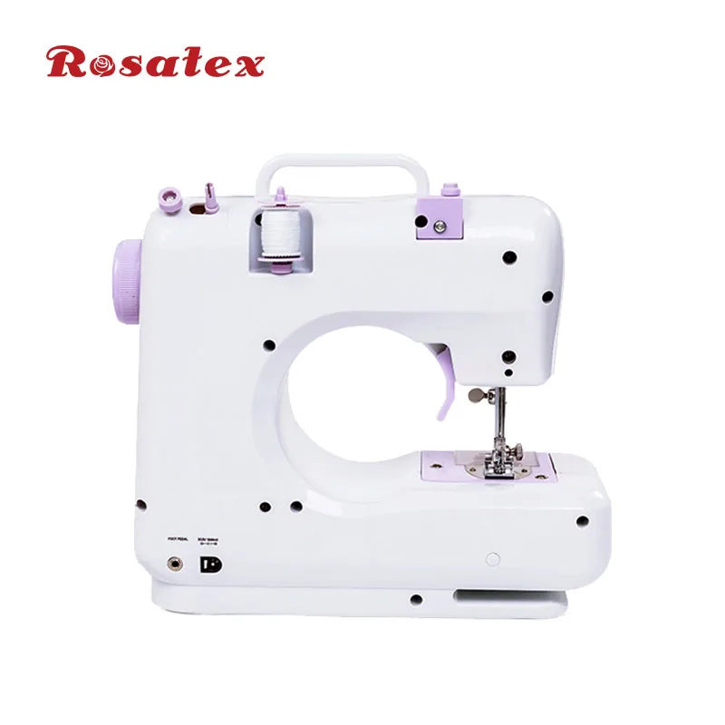 Rosatex 505a Hot Selling Durable Small Domestic Mini Multi-Function Silai Machine