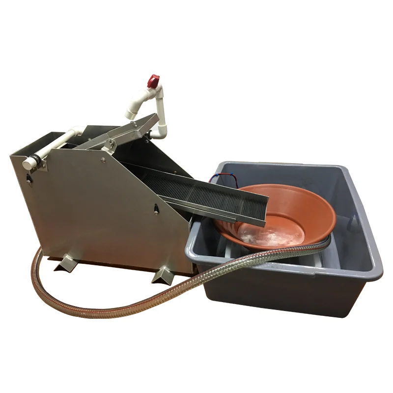 Portable small alluvial gold mining equipment  for sale processing plant