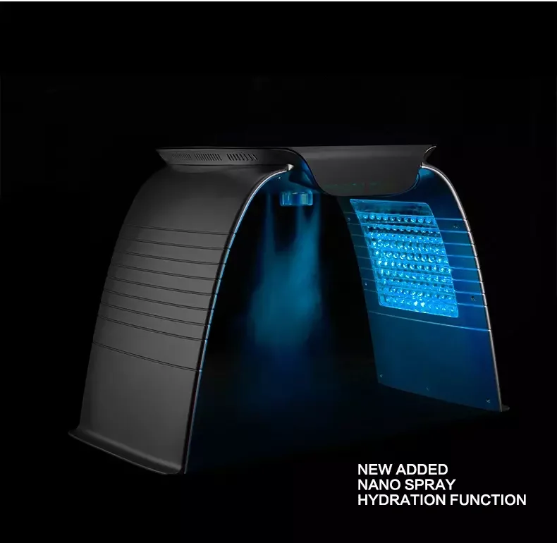 2020 Новые 7 видов цветов свет терапия машина с распылитель пара