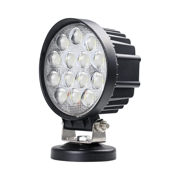 2021 Aurora 14PCS x 3W High Intensity Epsitar  5D LED Work Light With 12V 24V Driving Light