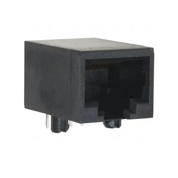 Без магнитного щит RJ45 литья под давлением 8P8C модульный разъем