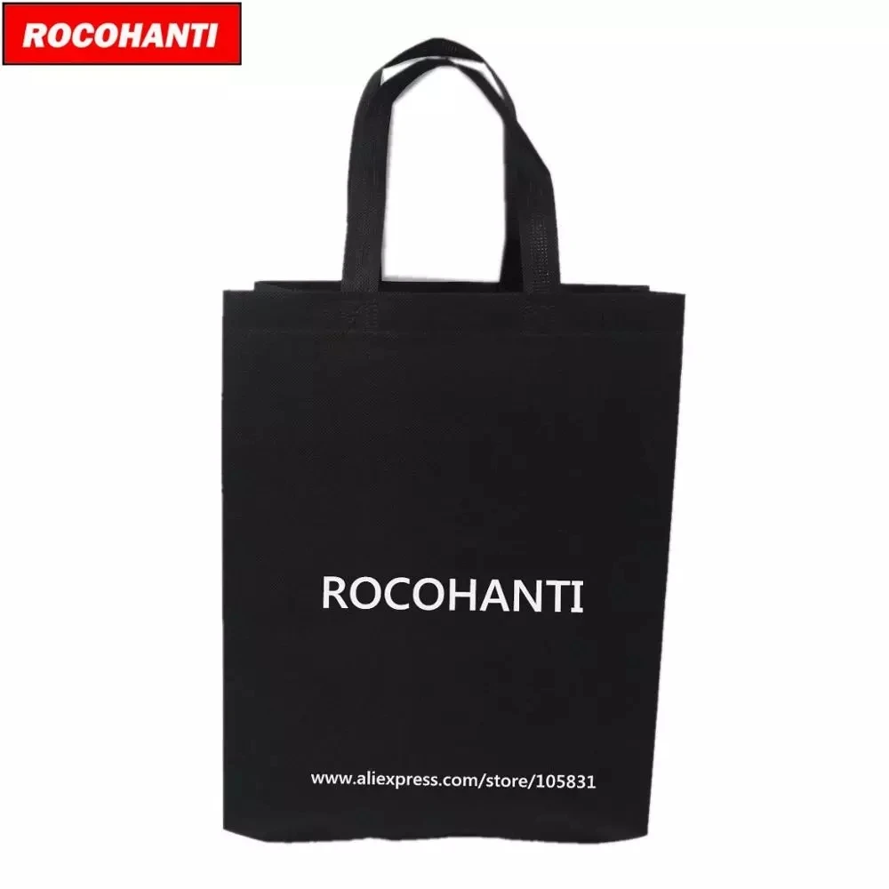 Custom reusable grocery eco friendly RPET non woven handled shopping 120gsm 140gsm PP woven bag