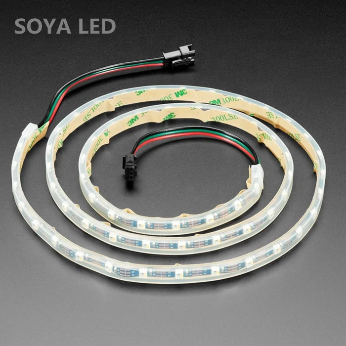 5mm width mini SK6812 smd3535 led strip 60 pixels/m 3000k white