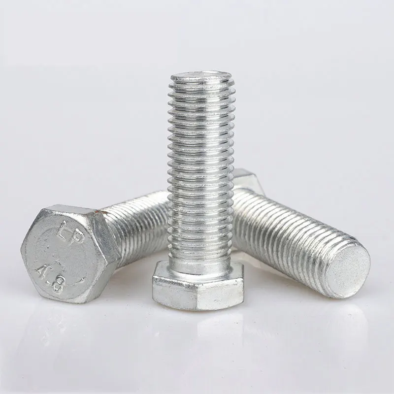 All Size Custom Stainless Steel AISI 304 316 316L Hex Bolt DIN933 DIN931Drywall Screw Stud Bolts