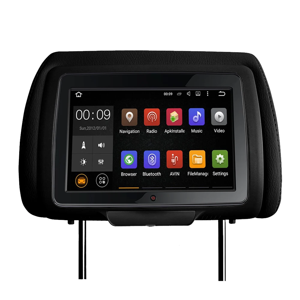 I 8inch embedded headrest android car players 4G online car android tablet 10inch multimedia car back seat monitor