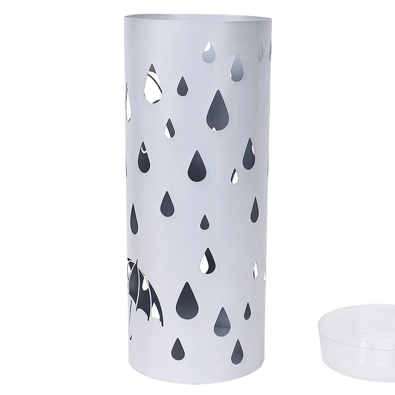 high quality modern small self cast iron hotel umbrella holder stand