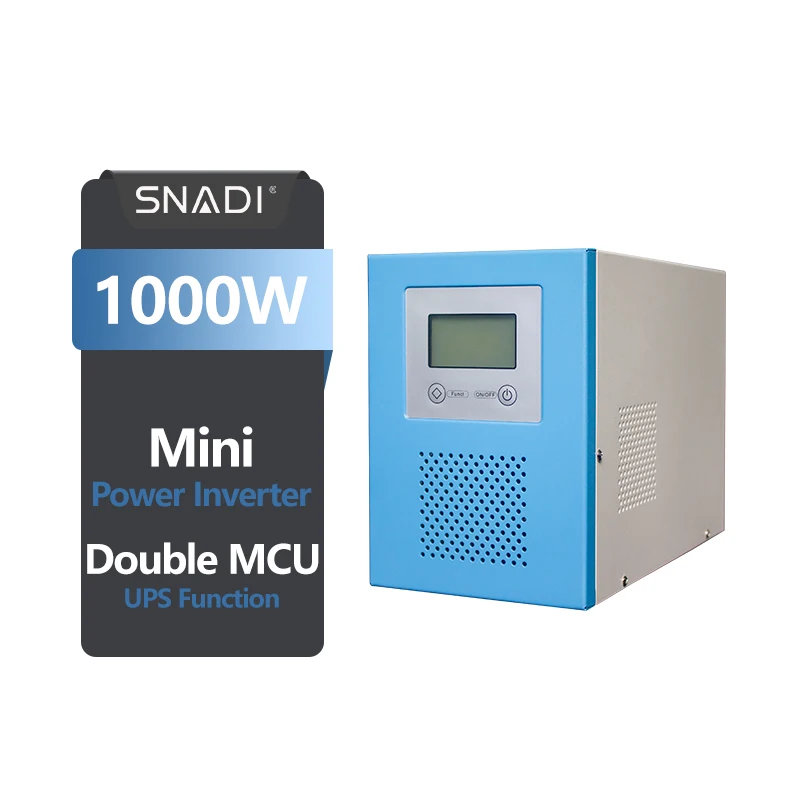 SANDI Inverter 700W 1000W 12V/24VDC Power Supply Off Grid Pure Sine Wave MPPT Solar Inverters
