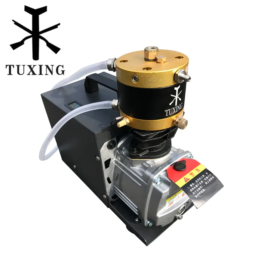 TUXING 220 В 4500 psi 30 мпа автоматическая остановка Электрический PCP компрессор насос для пневматического