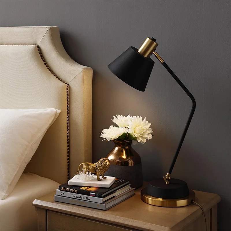 Designer Led Table Lamp For Bedside Reading Room Hotel Bedside Lighting Table Lamps Home Decor Bedroom Bedside Desk Lamp