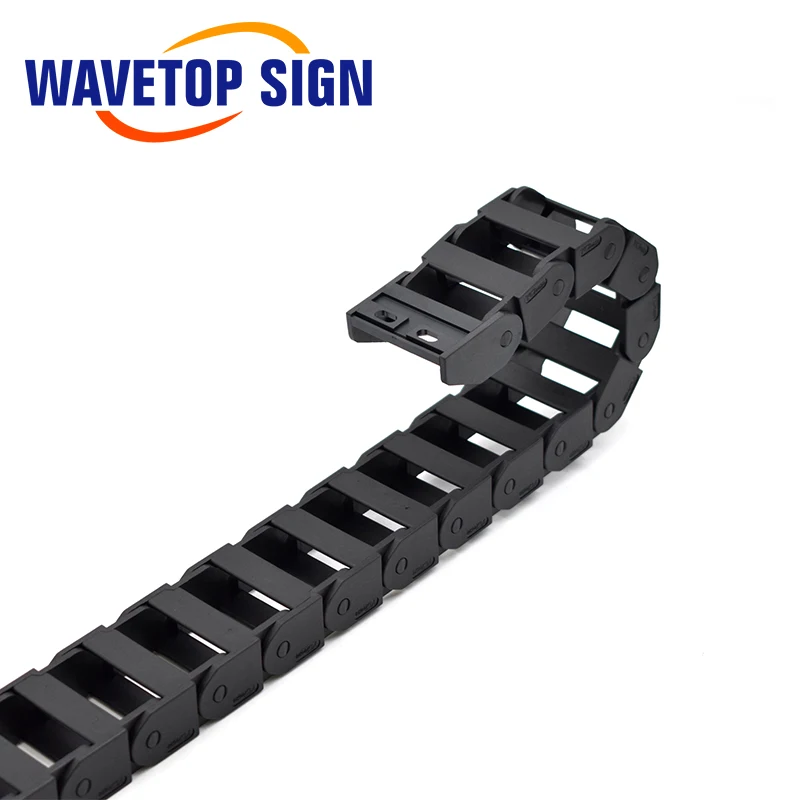 Кабельная цепь WaveTopSign 18x25 18x37 15x30 15x20 мм мостовой тип неоткрывающаяся пластиковая буксирная передачи