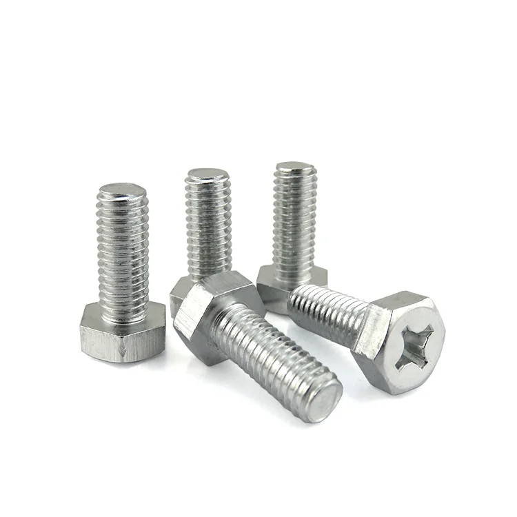 Quality guarantee Hex Head Screw Bolt Cover Din 933 Hex Flange Bolts