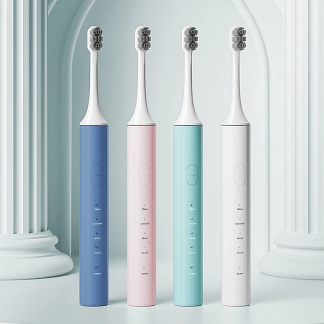 Hot Sell Waterproof Whitening Ultra Soft Silk Sonic Technology Electric Toothbrush