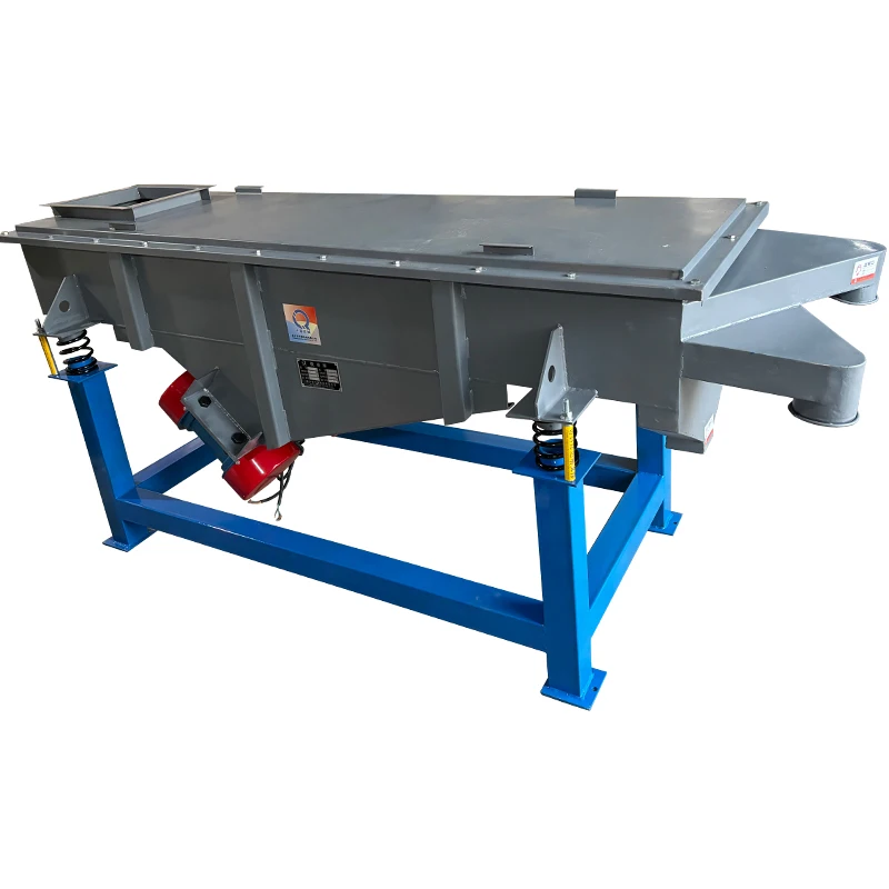 Qianzhen China Stainless Steel Automatic Powder Sifting Machine Linear Vibrating Screen Sieve