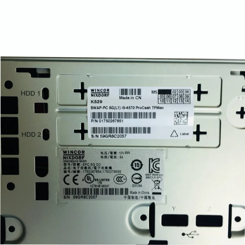 Атм запчасти wincor nixswap-ПК 5G(L1) I5-4570 ProCash Tpmen 01750267851 1750267851