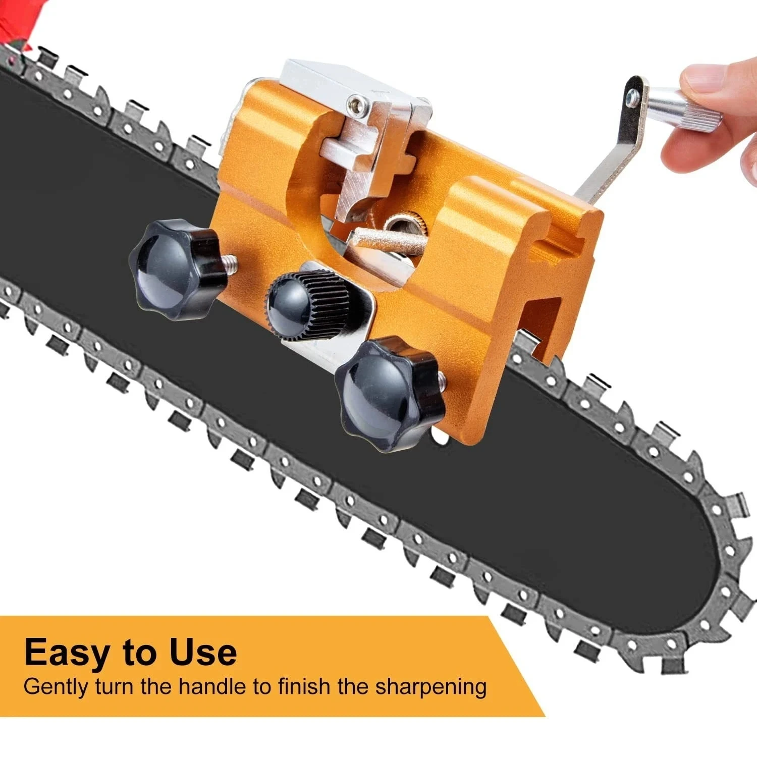 Chain Saw Sharpeners Portable Chainsaw Chain Sharpening Woodworking Grinding Stones Manual Or Electric Chainsaw Grinder Tool
