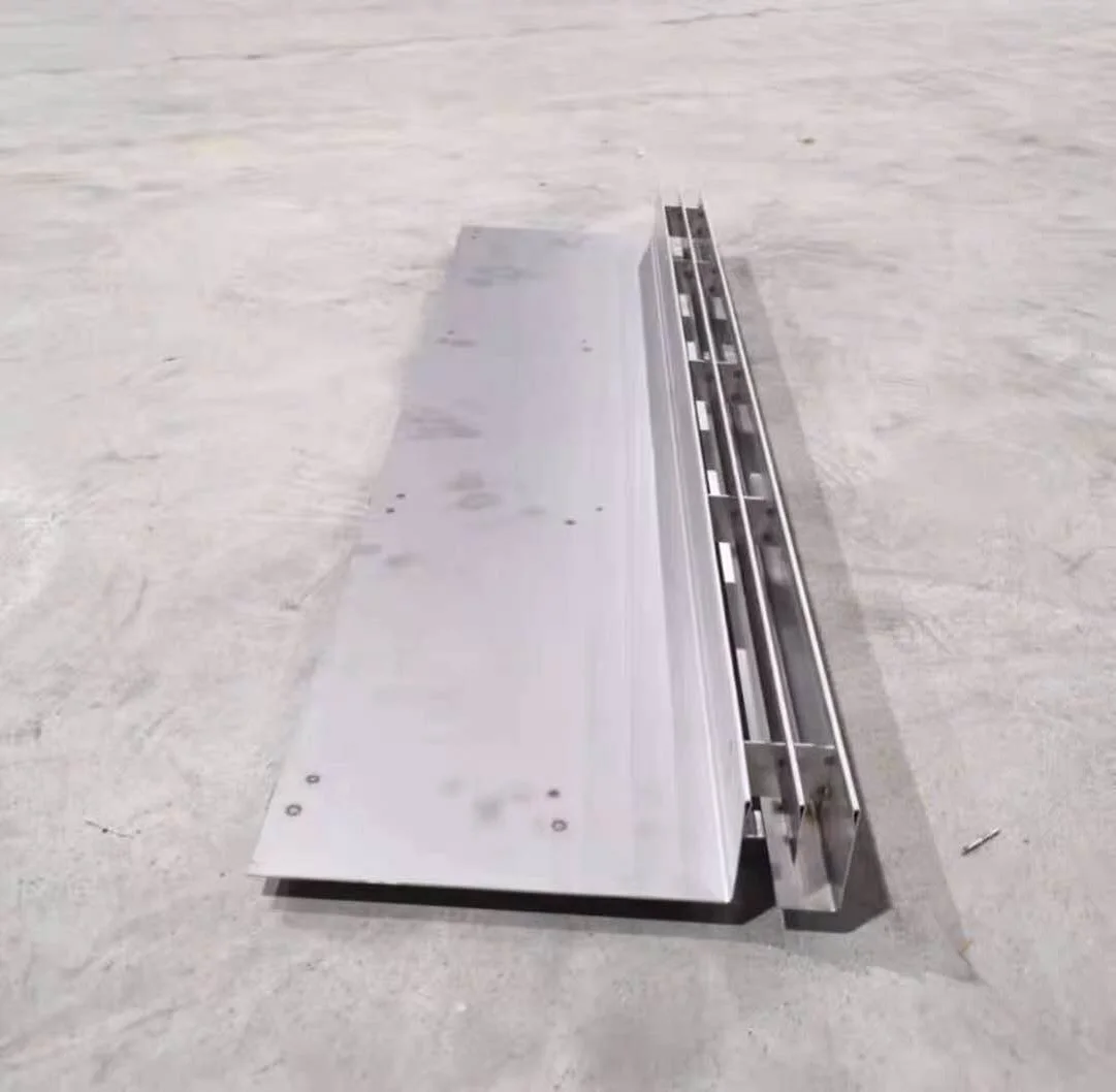 Custom Length Garage Floor Drain Trench Drain Channel Cover Outdoor Stainless Steel Grating Drainage Channel