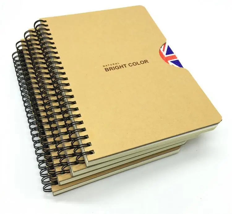 promotional Best selling product china price 500 sheets spiral notebook