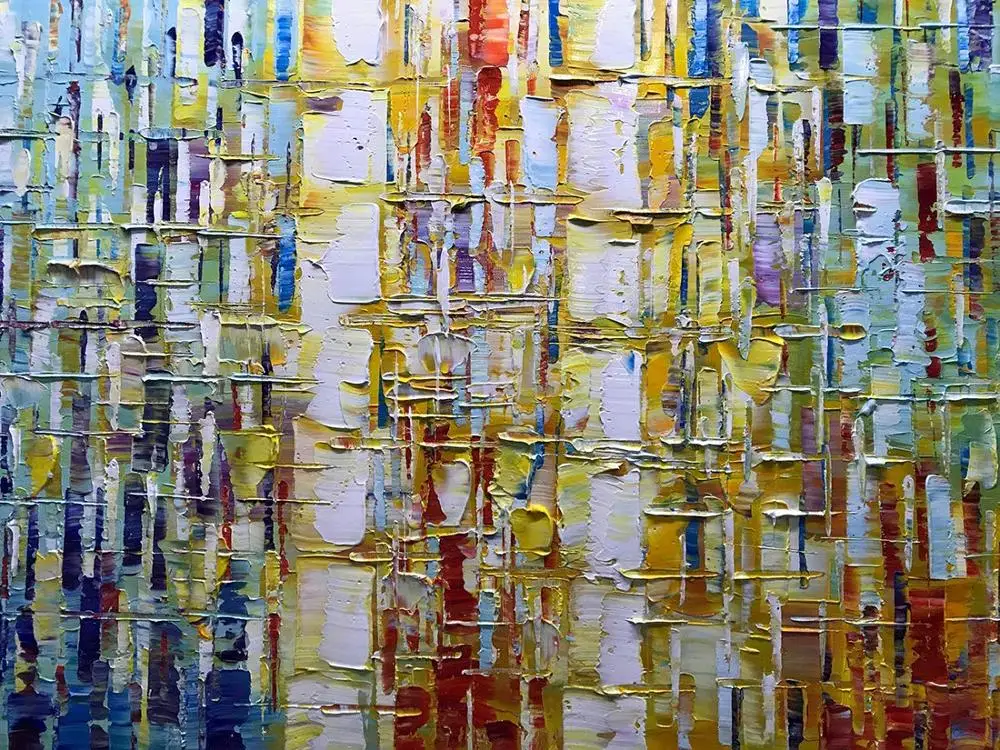 Wall Painting Landscape Modern Art 100% Hand Painted Oil Painting on Canvas Wall Art Deco Home Decoration