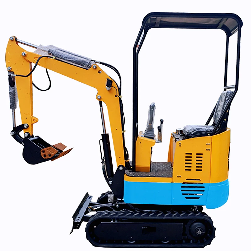 Mini 1.2 Tons Electric Excavator Hydraulic Type Digger Powered By Lithium-ion Battery in China