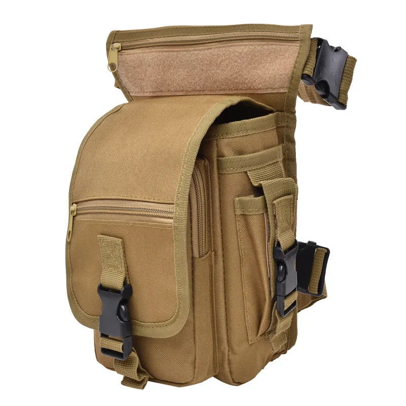 Outdoor Tactical Multi-Functional Motorcycle Hunting Hip Belt Waist Pouch Tactical Thigh  Leg Drop Bag