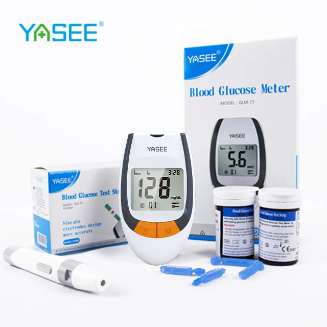 YASEE GLM-77 glucometer Portable Blood Lipid Tester Quick Blood Test  Lipid Meter with CE