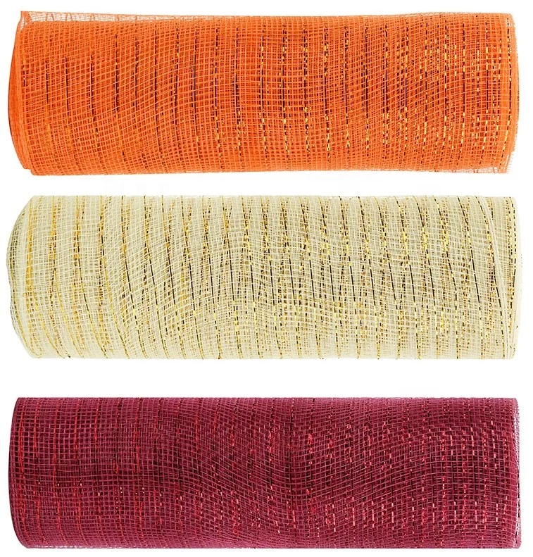 Supplies Christmas Wedding Easter Springtime Plastic Decor Mesh For Wreath And Garland