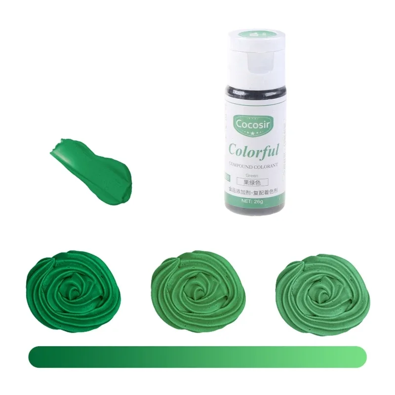 24 Colors 10ml Food Coloring Edible Dye Colorant Bottle Food Coloring Set for Baking Decoration