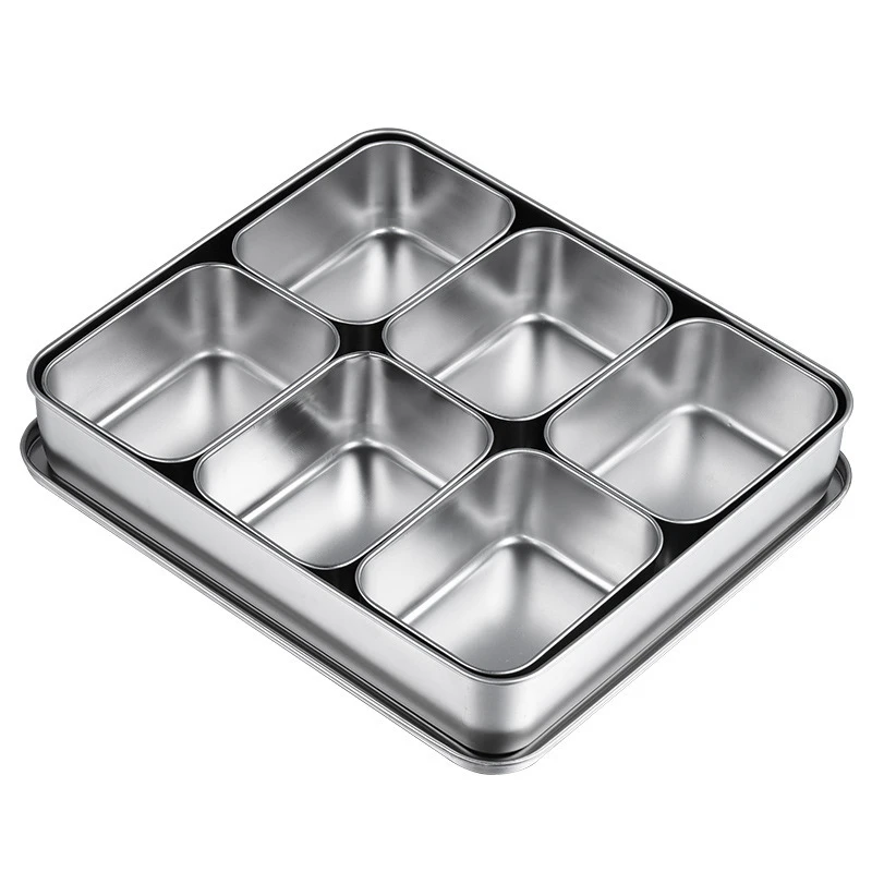 Japanese style stainless steel box family restaurant kitchen condiment saving box spice storage box