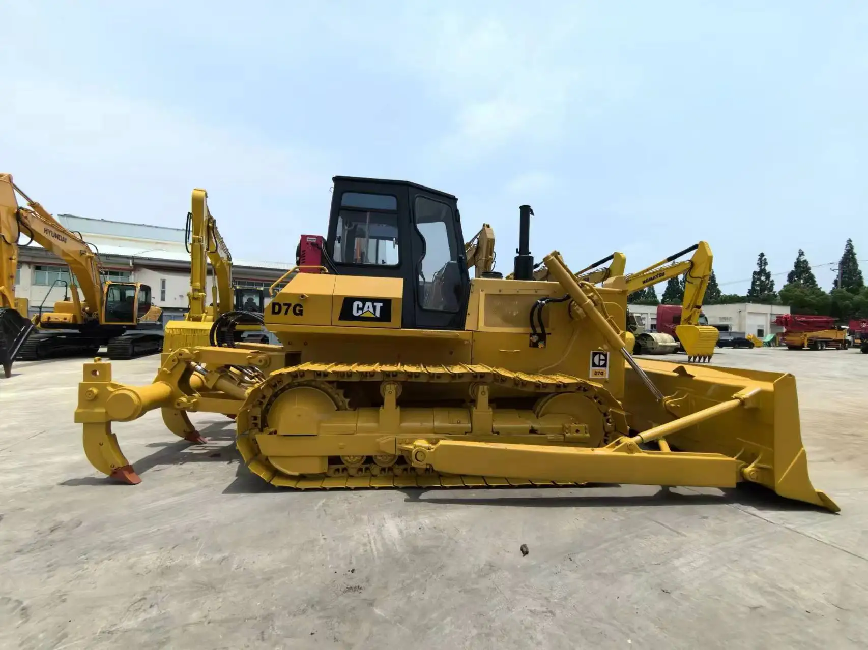 Высокопроизводительный Подержанный бульдозер CAT D7G популярный Caterpillar для продажи