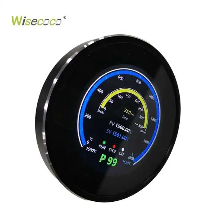 Wisecoco 2.1 Inch Smart Rotary Encoder Knob Display Round 480*480 Hmi LCD TFT Screen For Smart Home Control System