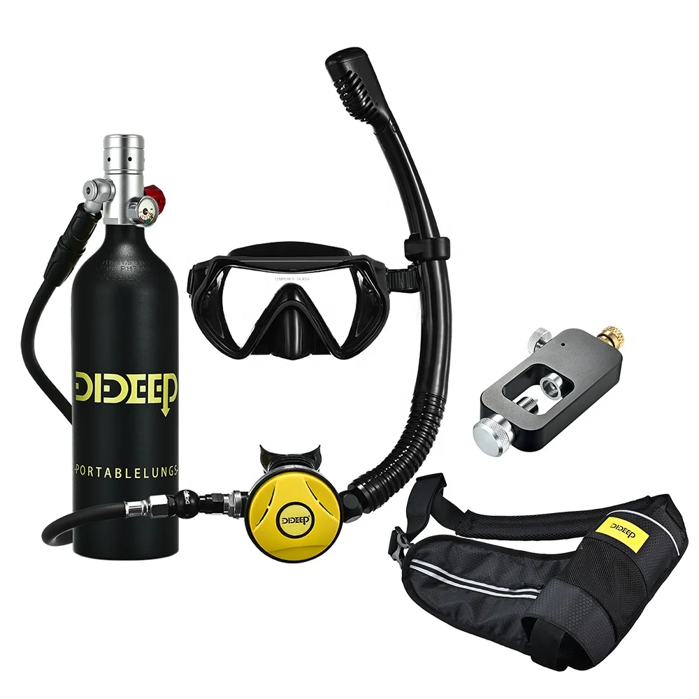 Underwater mini scuba diving breathing air cylinder tank for sale