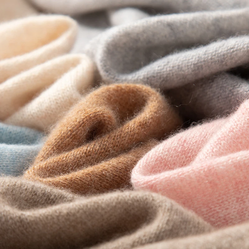 Оптовая продажа с фабрики 100% кашемировый шарф женские зимние теплые вязаные шарфы из чистой пашмины мягкая теплая шаль