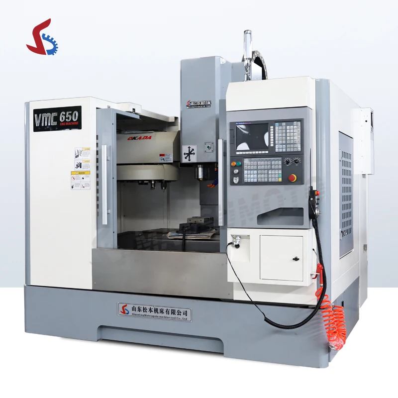 4 Axis Cnc Milling Machine Vmc650 Precision Cnc Machine Center Vmc Machine Price