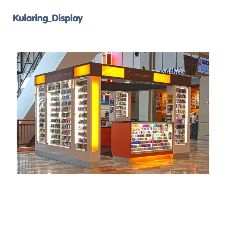 Mobile Phone Shop Display Fixture Display Showcase Cell Phone Repair Store Displays For Shopping Mall Cellphone Repair Kiosk