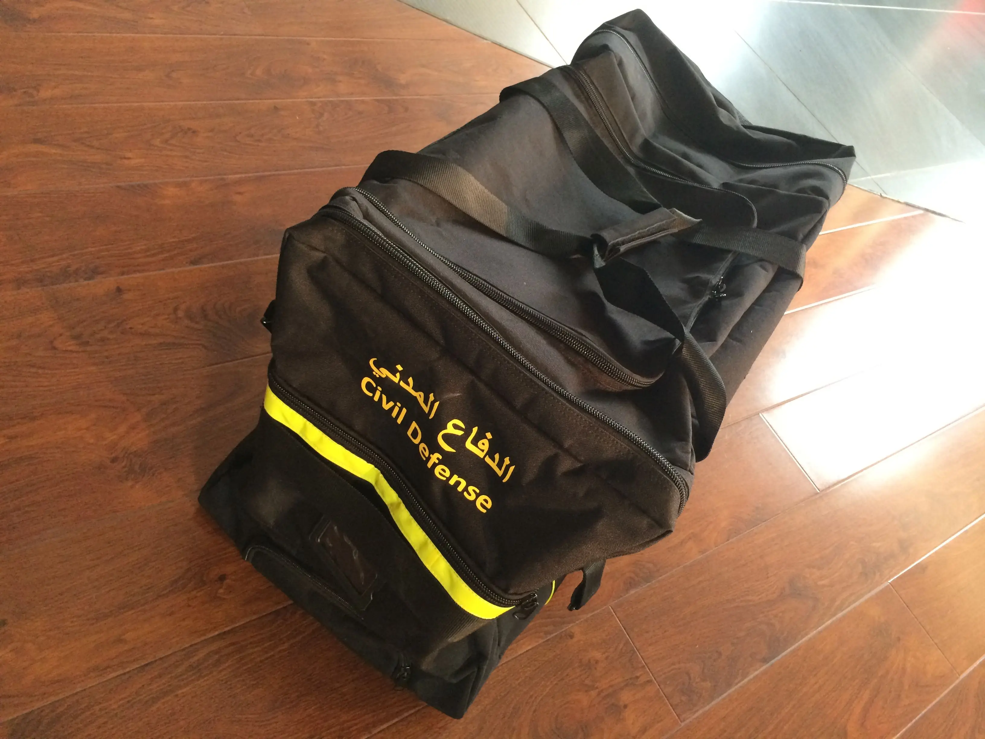 2022 New style High quality racing gear bag with wheels Deluxe Wheeled Turnout Fire Gear Bag