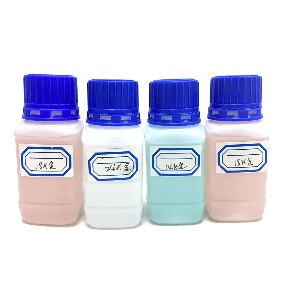 Инструменты для ювелирных изделий, раствор для золочения 18K 24K, Платиновый раствор для ювелирных изделий